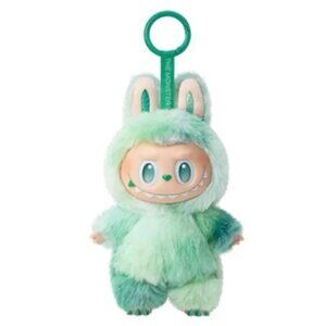 Pop Mart Big Into Energy Labubu Plush Pendant Bag Charm (Serenity)